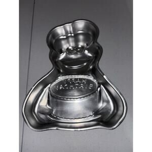 1982 Wilton Cookie Monster Happy Birthday Cake Pan Mold Sesame Street Muppets
